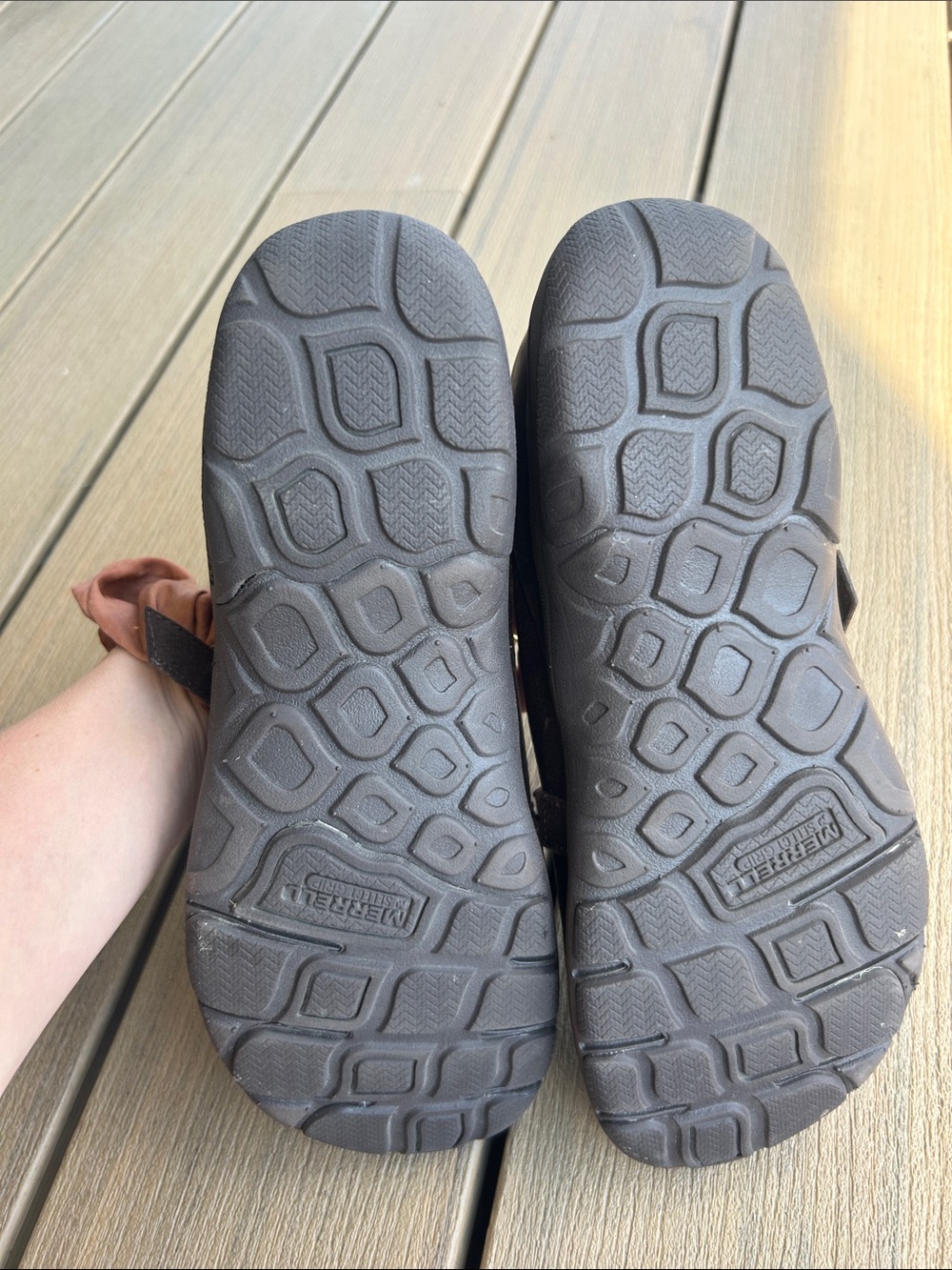 Merrell brown leather Mary Jane flats size 8 - Picture 5 of 7